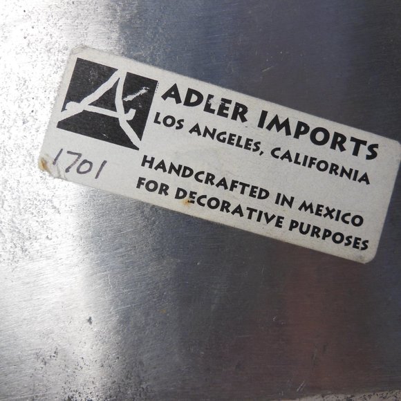 Serving tray, metal tray with tile mosaic water melon mosaic tray, 24 in. X 7 in - Picture 10 of 12